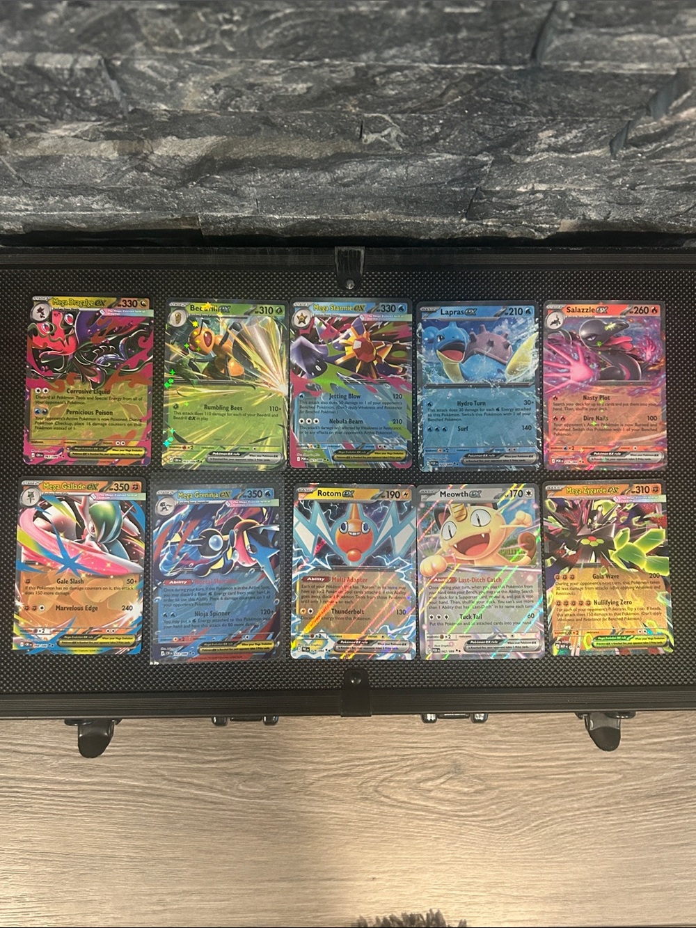 Pokemon TCG Lot of 10 EX Rare Holo Cards from Random Sets M/NM